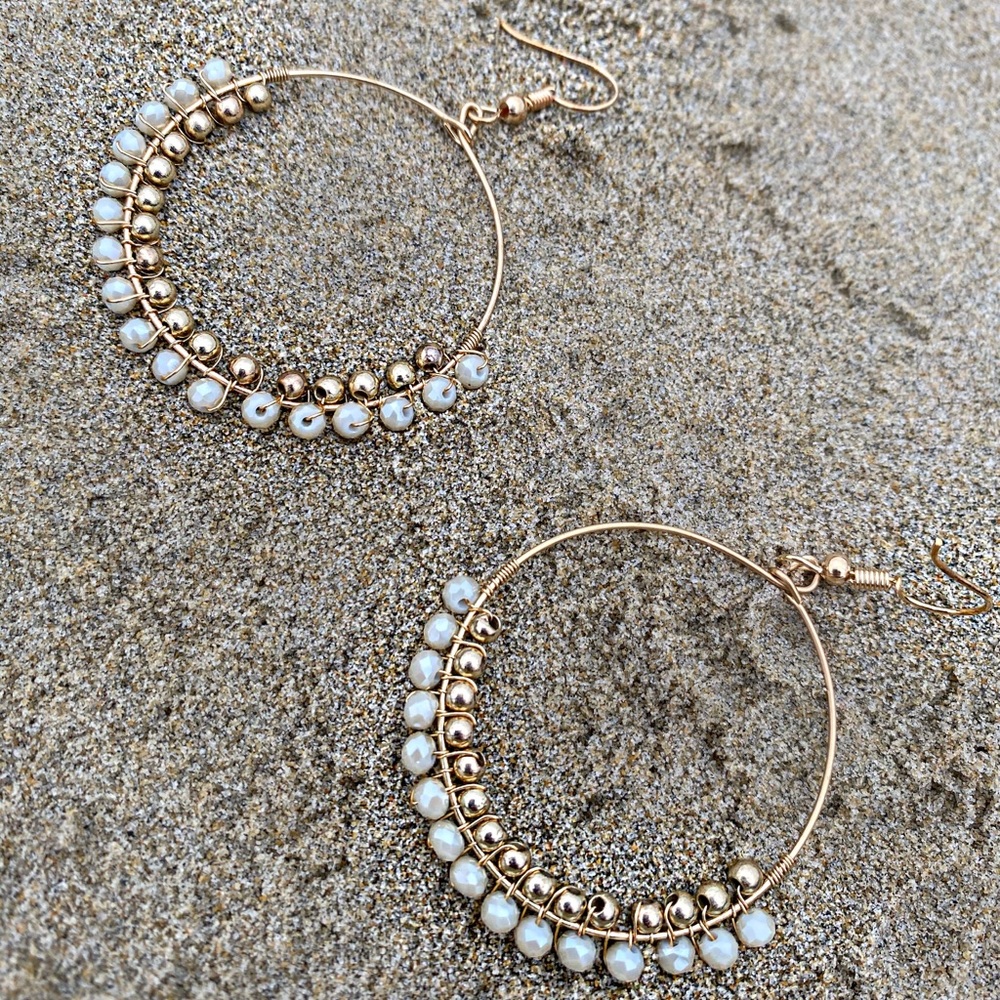 Ocean Front View Earrings